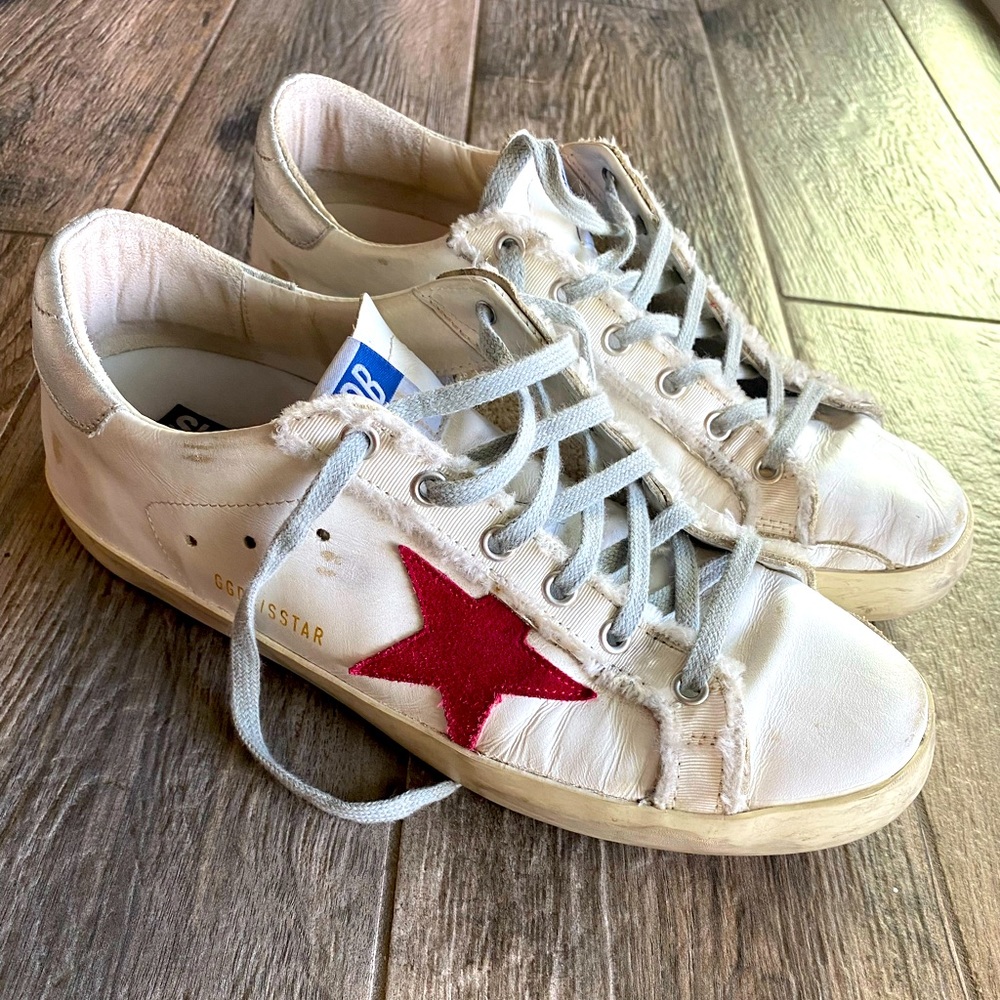 Golden Goose Superstar Low Top Leather Sneaker